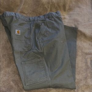 Carhartt Men's Olive Cargo Pants